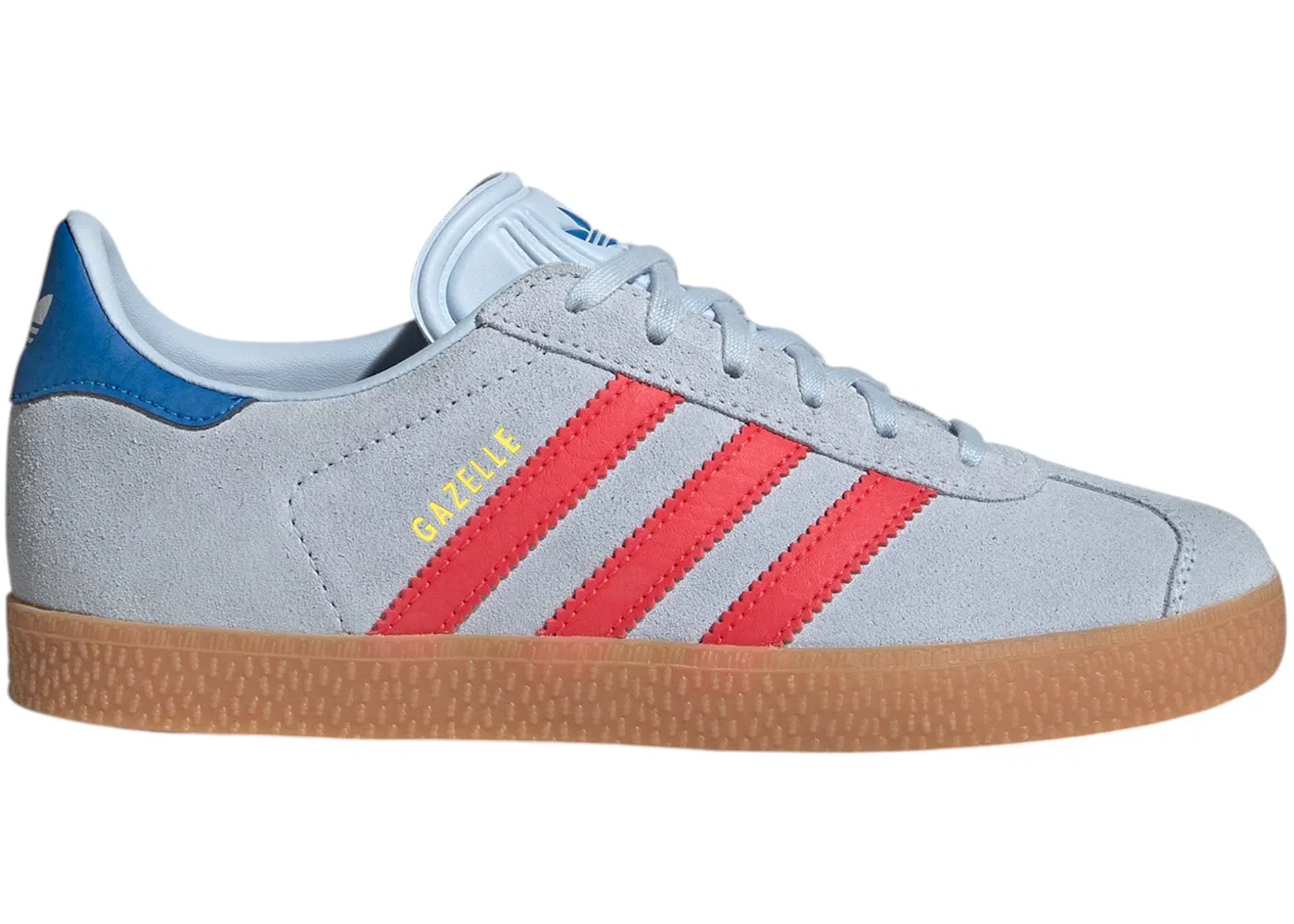 Детские кроссовки Lifestyle с длинным рукавом Adidas Gazelle Adidas, Crystal Sky/Semi Lucid Red/Blue Bird