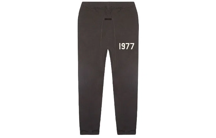 Детские спортивные штаны Athflow Fear Of God Essentials 1977 Series SS22, Black Iron