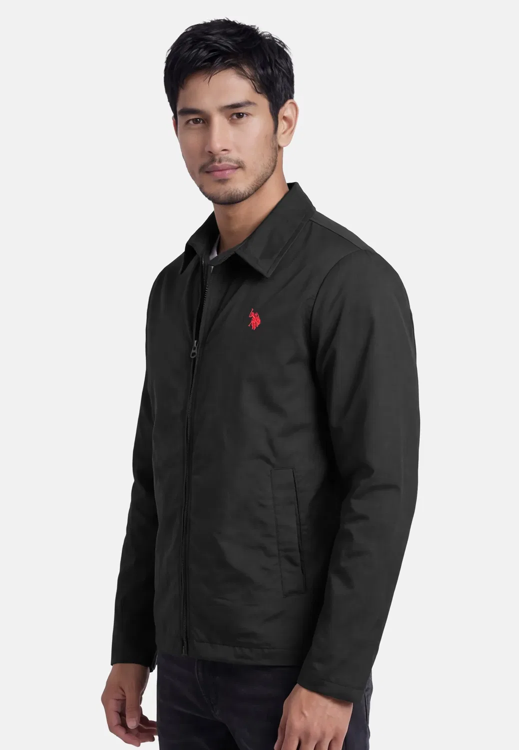 Мужская куртка демисезонная U.S. Polo Assn., Black