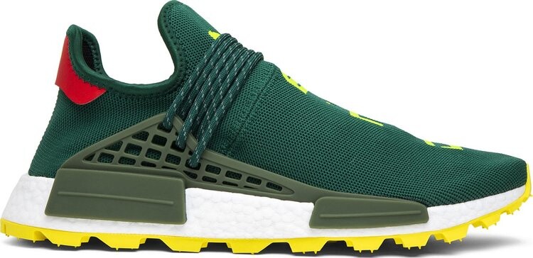 

Кроссовки Adidas Pharrell x N.E.R.D. x NMD Human Race Trail 'BBC Exclusive', зеленый