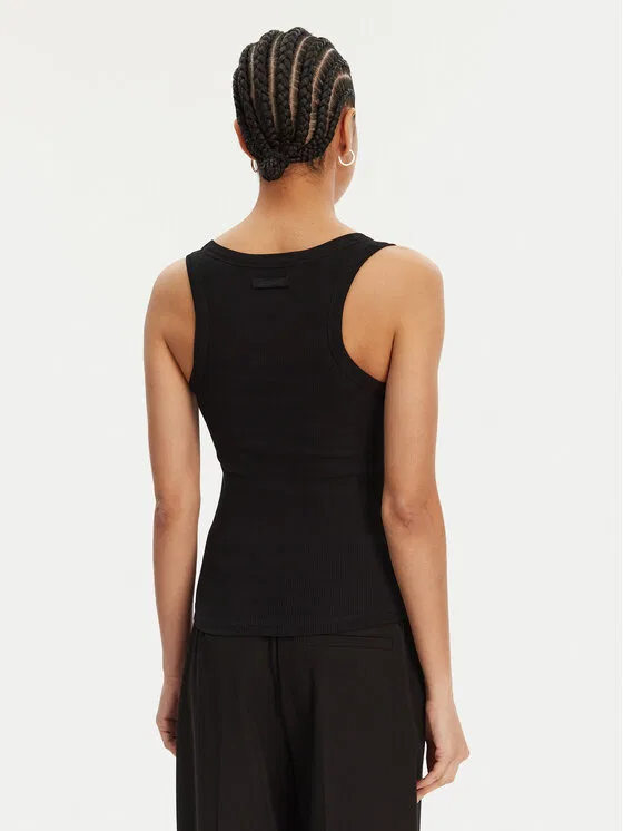 Топ regular fit Jacquemus, черный — фото 3