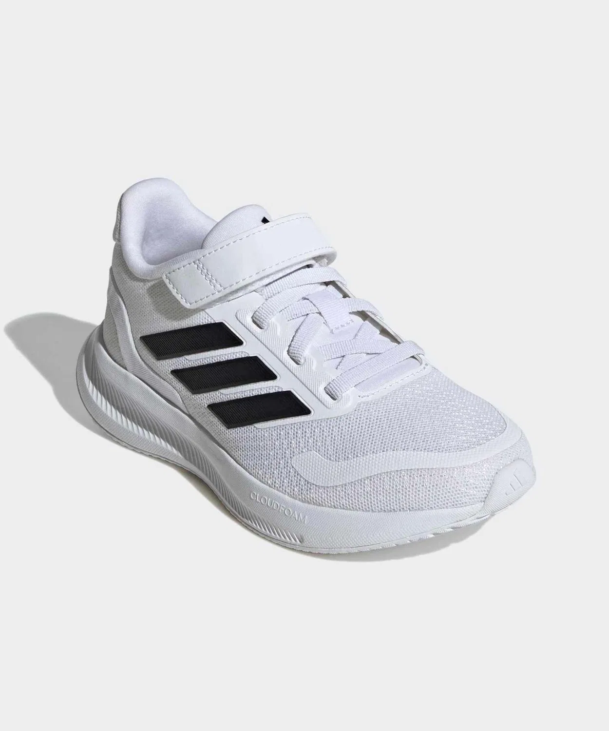 Детские кроссовки с принтом Core Faito 5 Kids Adidas, White — фото 4