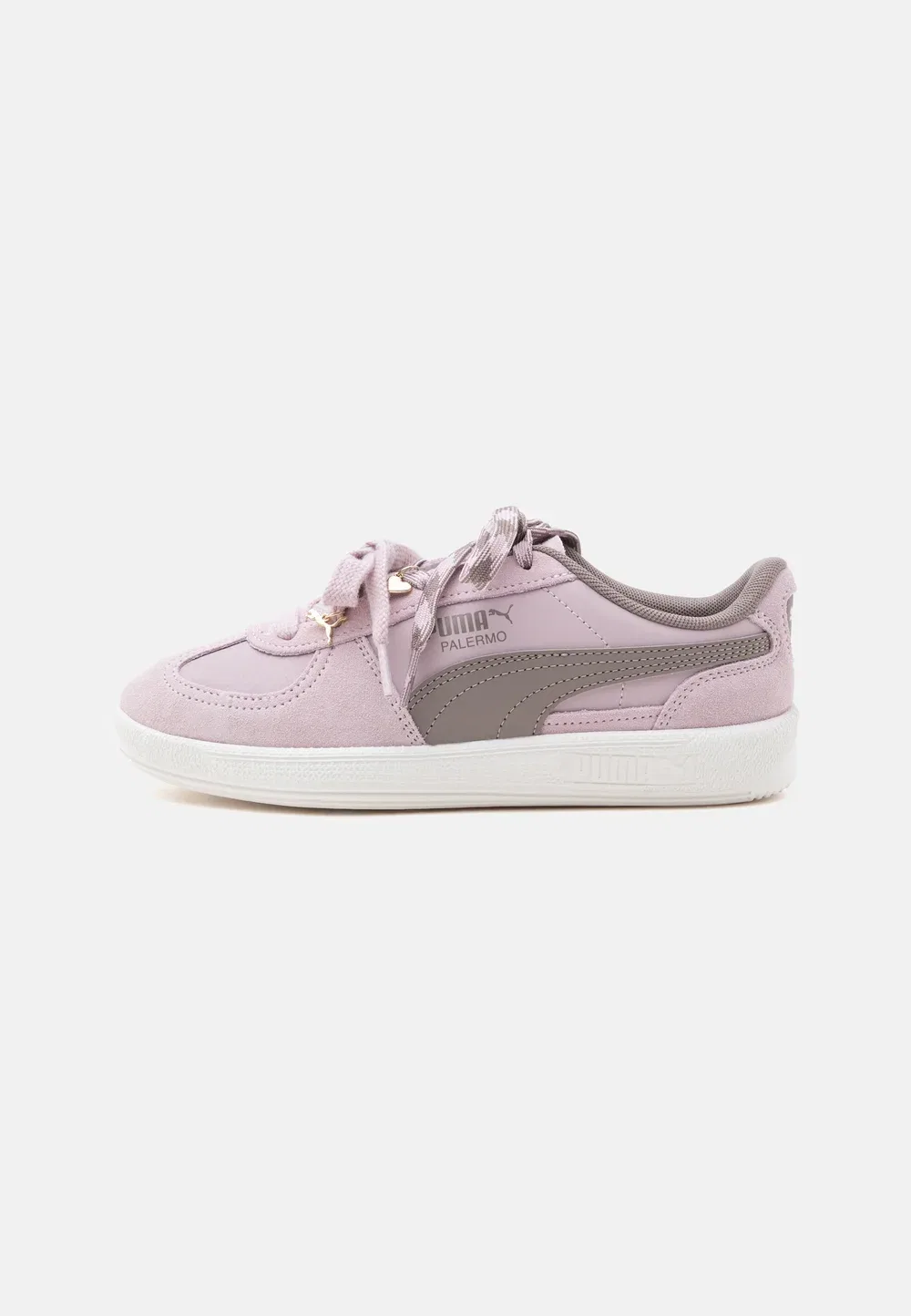 Кроссовки Palermo Charmies Jr унисекс Puma, Misty Pink/Mouse Gray