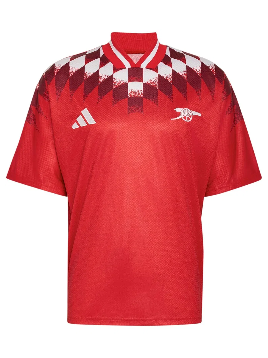 Футболка ADIDAS PERFORMANCE «FC Arsenal Stadium» красного и винно-красного цвета