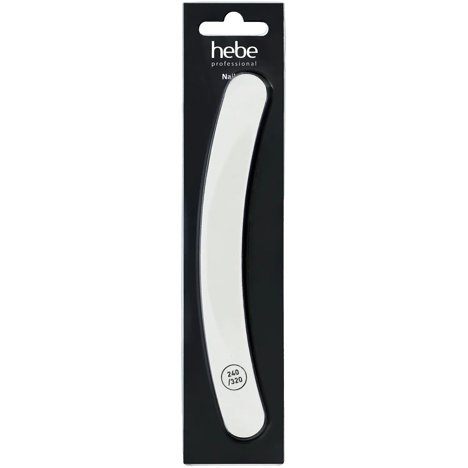 

Hebe Professional пилочка банановая 240/320, 1 шт.