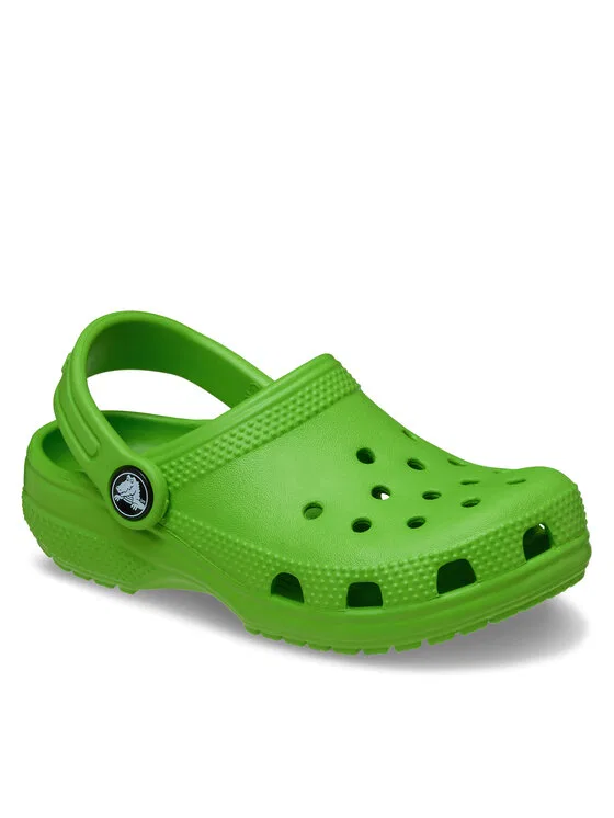 Шлепанцы Classic Clog T Crocs, зеленый — фото 2