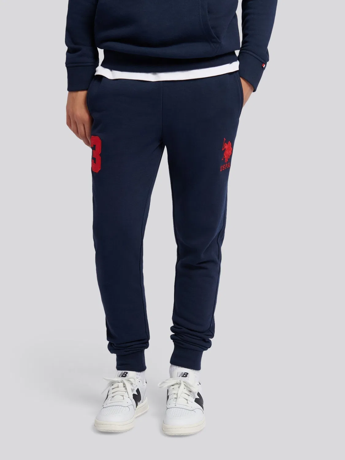 Джоггеры U.S. Polo Assn. Player 3 Loopback, темно-синие