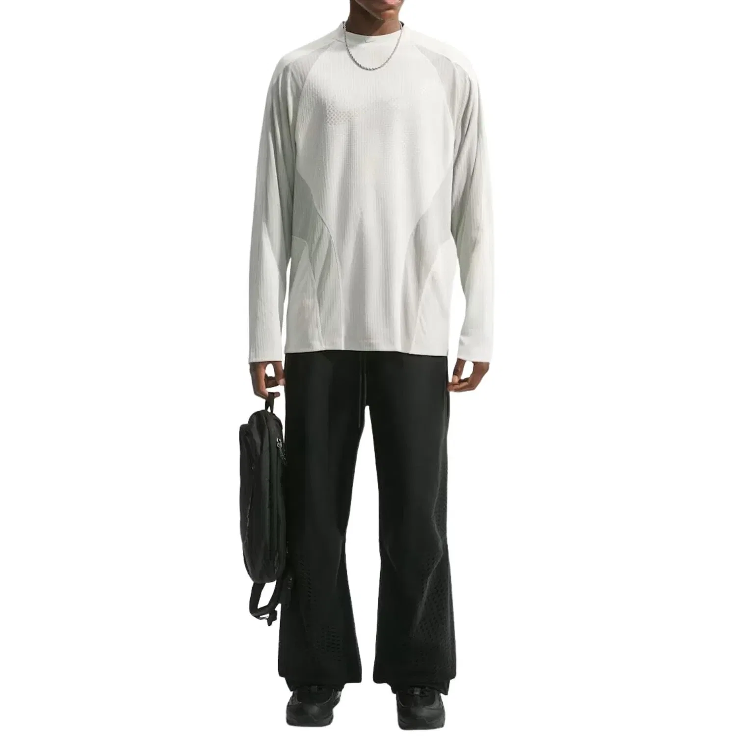 Мужская джерси Nike Tech Dri-FIT ADV 'Light Bone Spruce Fog', серый — фото 4