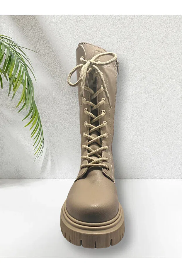 Детские ботинки для девочек водонепроницаемые Boxstep, Nude Color — фото 3