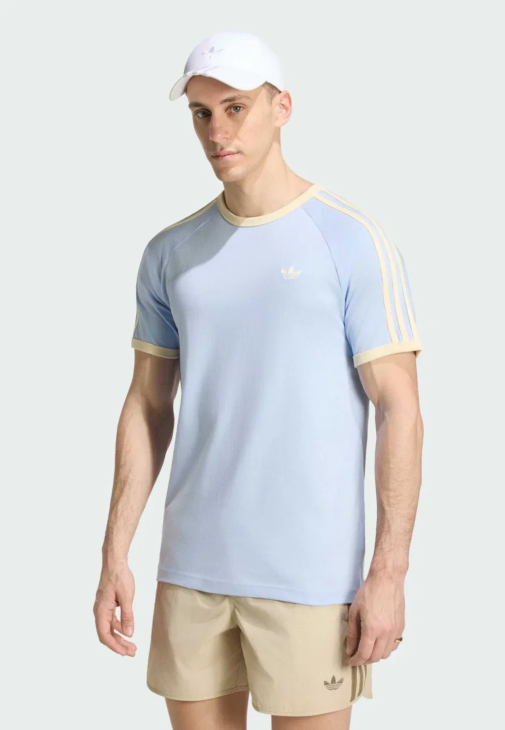 Простая футболка Adidas Originals, Blue Dawn Warm Vanilla