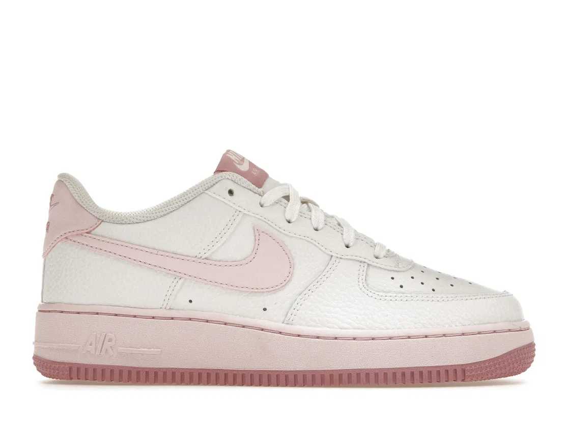 Детские кроссовки Lifestyle с амортизацией Nike Air Force 1 Low, White/Pink Foam