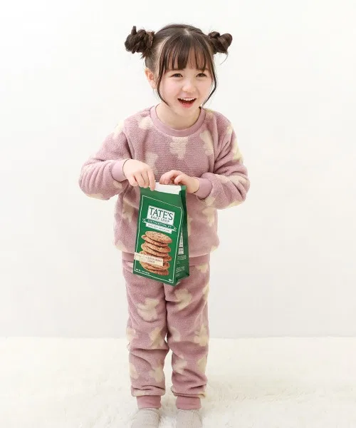 Детская пижама из флиса с длинным рукавом модель Moko Moko, devirock, Разноцветный