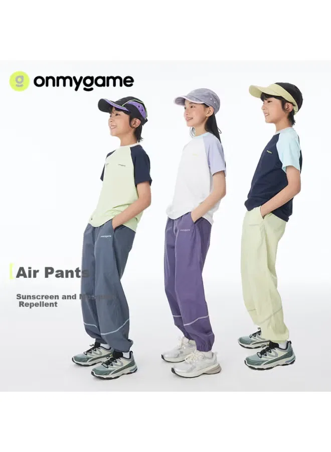 Брюки с защитой от солнца и насекомых детские Onmygame, фиолетовый
