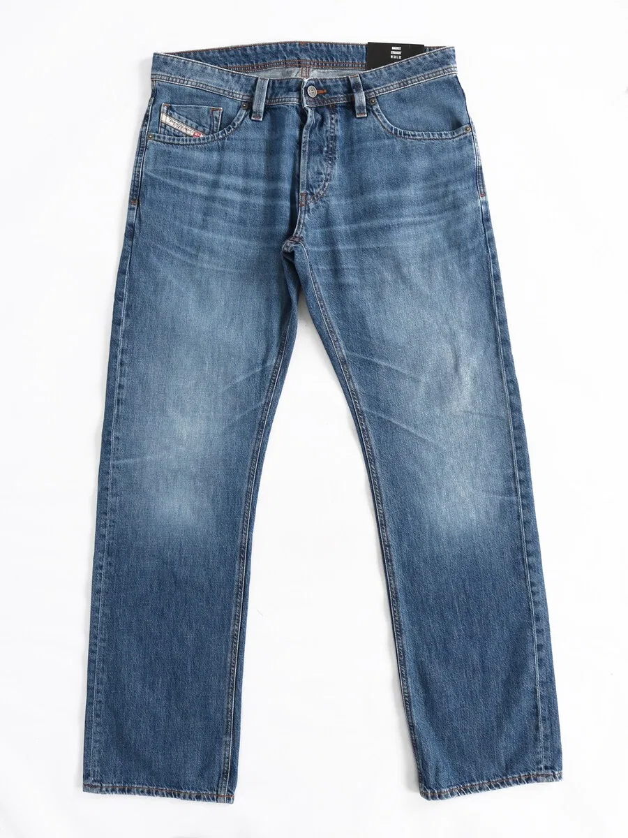 Джинсы DIESEL Regular Jeans 'Light & Supersoft MARKEE R68DX' синего цвета — фото 2