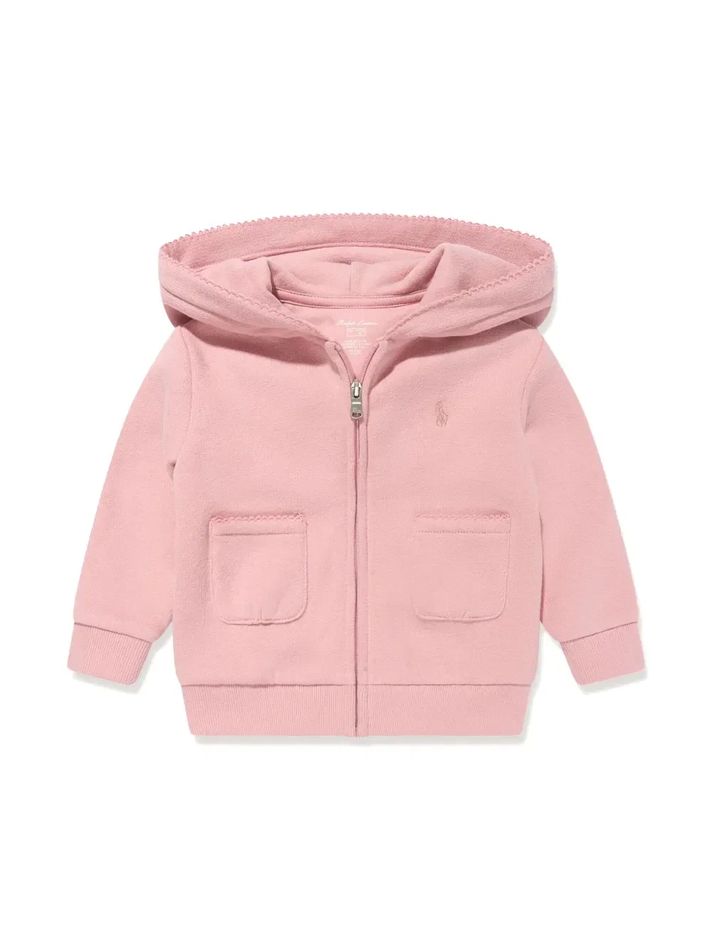 Спортивный костюм с худи Polo Ralph Lauren Kids, розовый — фото 3