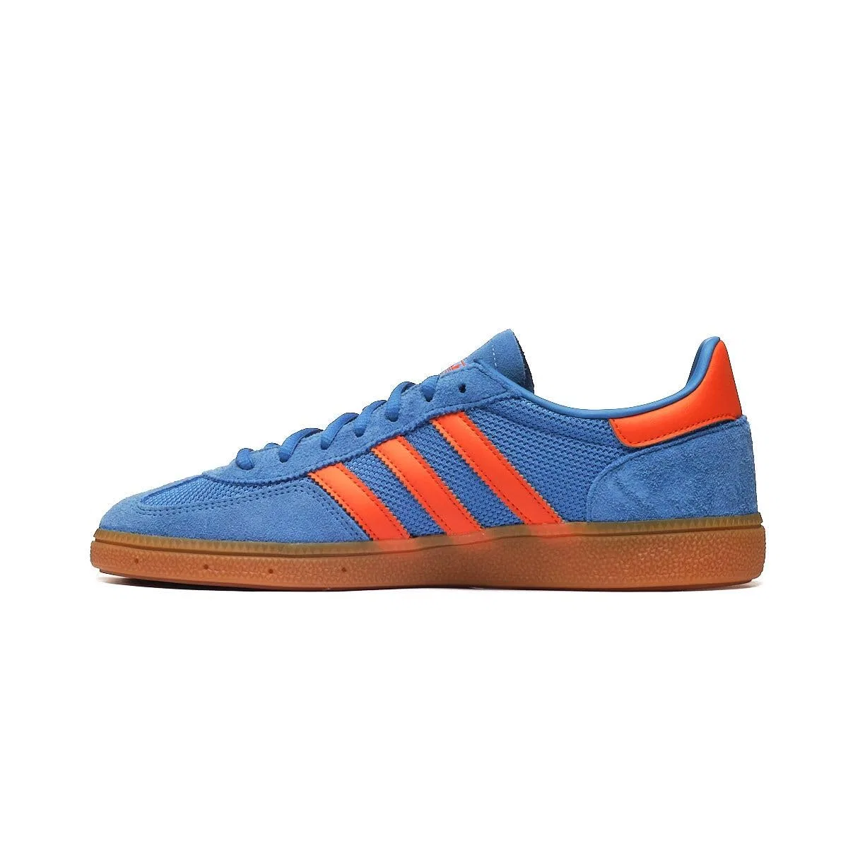 Детские кроссовки с липучками Superstar El I Gymnastics Shoe Adidas, Focus Blue Orange Gum — фото 3