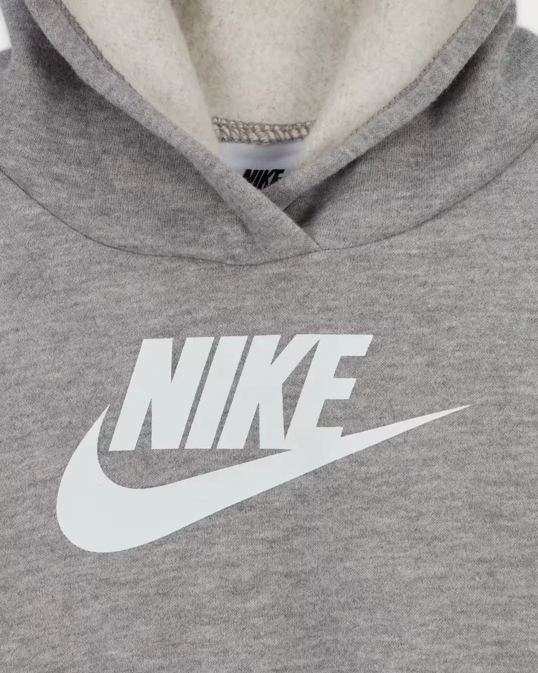 Детский флисовый комплект из 2 предметов (12-24 месяца) Nike, Dark Grey Heather — фото 3
