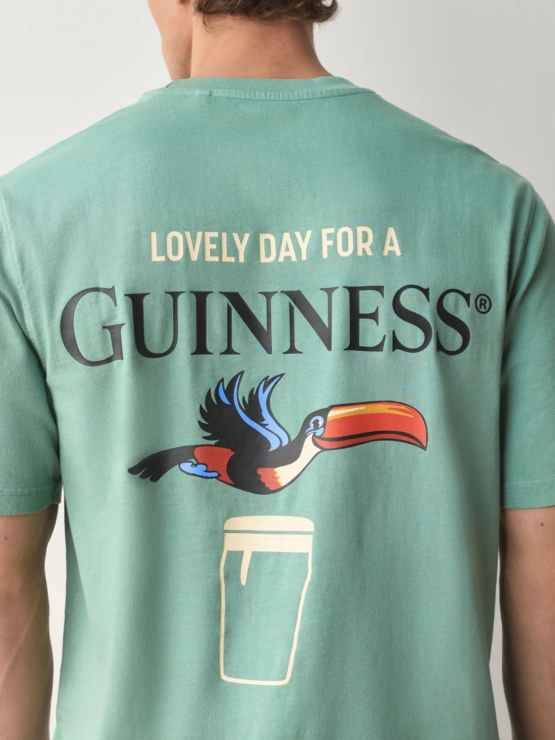 Футболка свободного кроя Guinness Next, темно-зеленый — фото 4