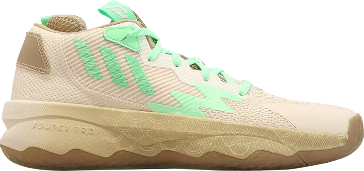 

Кроссовки Adidas Dame 8, кремовый, Бежевый, Кроссовки Adidas Dame 8, кремовый