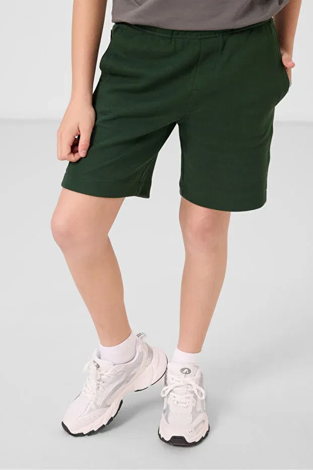 Детские шорты для мальчиков текстурированные Tommy Life, Pine Green — фото 3