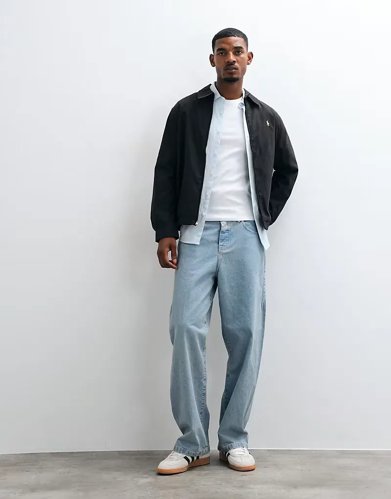 Куртка harrington Polo Ralph Lauren, черный — фото 3