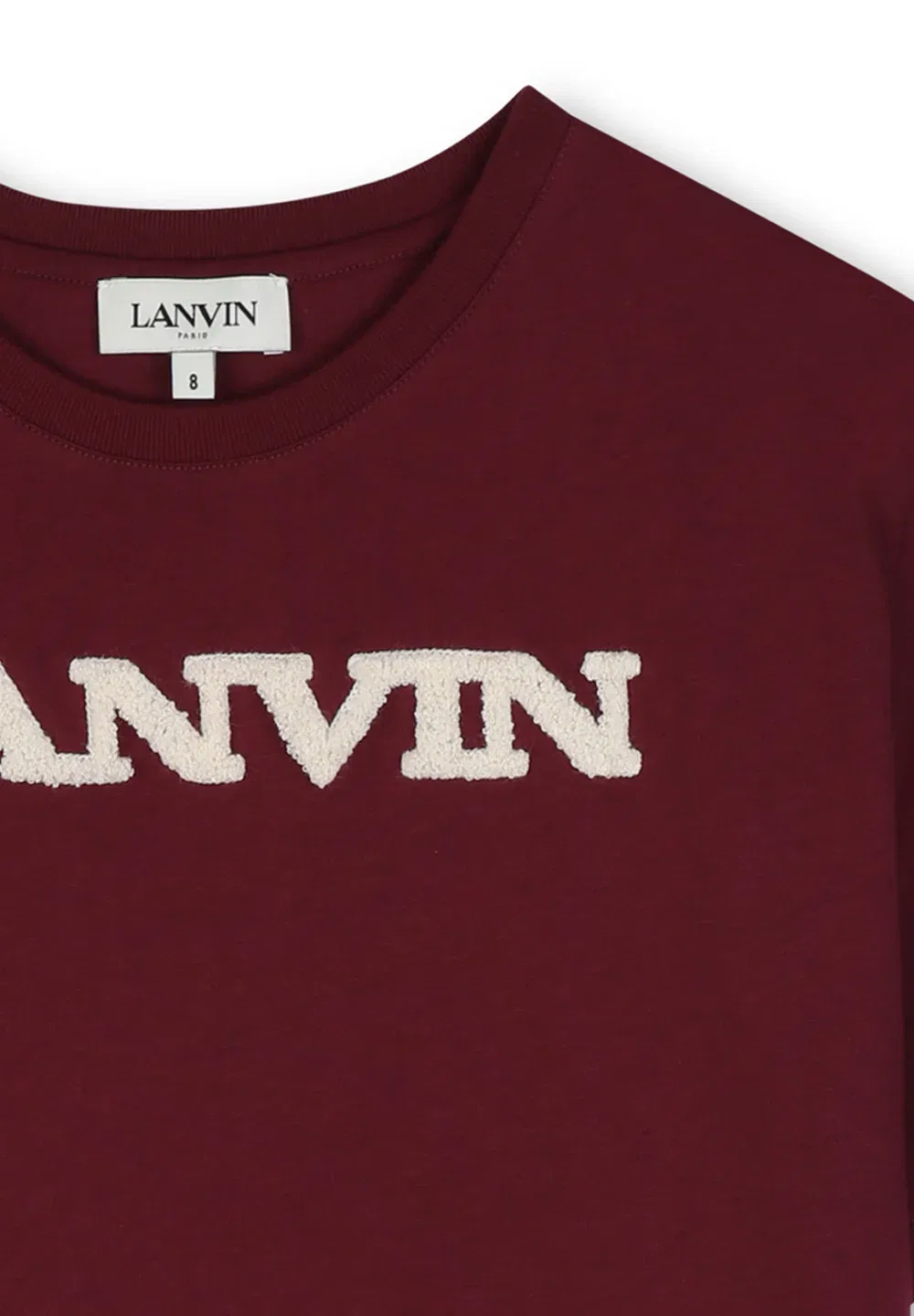 Футболка с принтом "manches courtes" - футболка с принтом Lanvin, Pourpre — фото 4