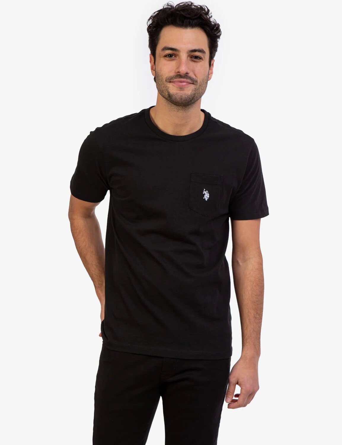 

Футболка с карманом U.S. Polo Assn., черный