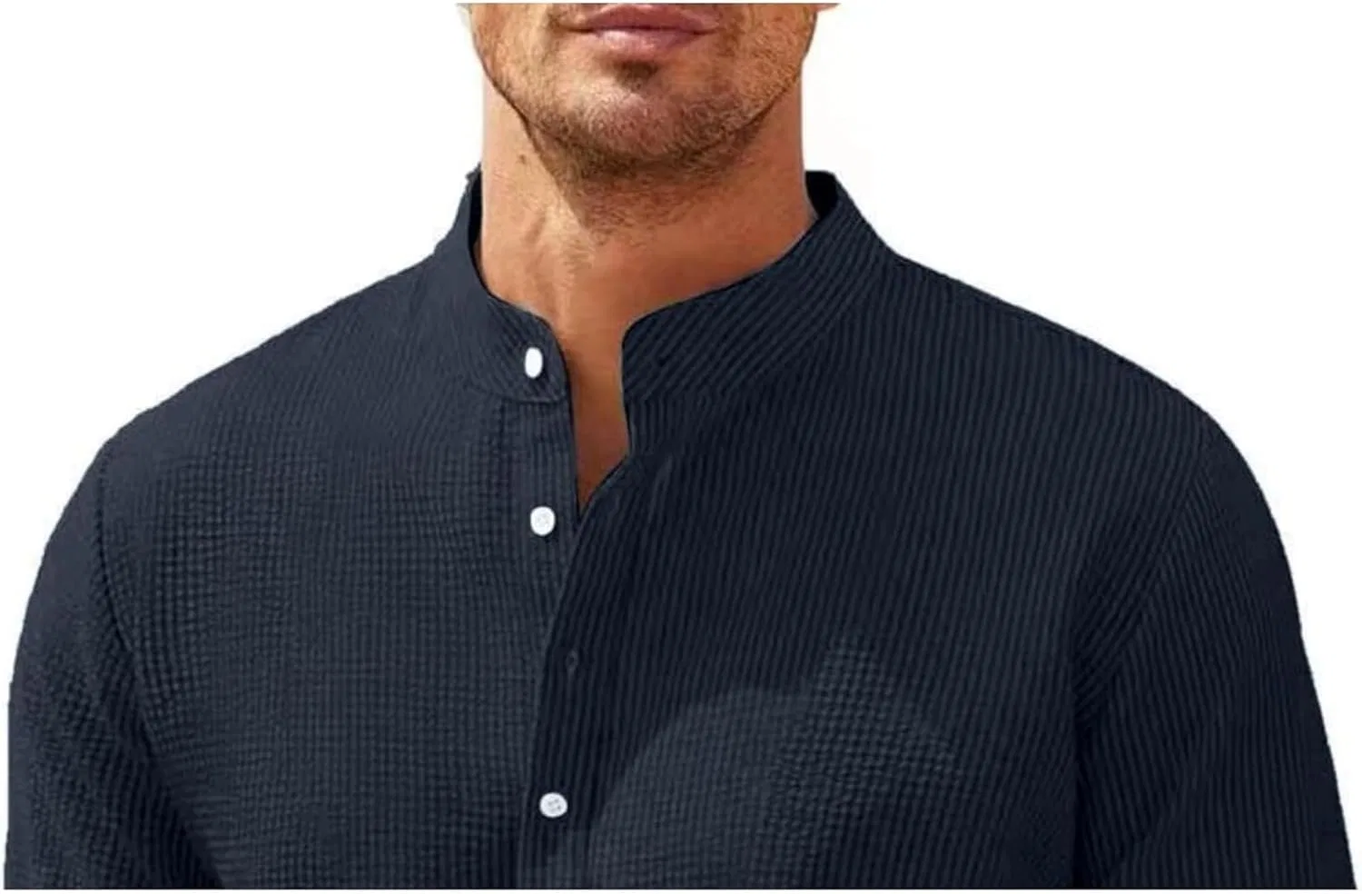 Мужская длинная футболка Performance Quick Dry, Navy Blue — фото 3