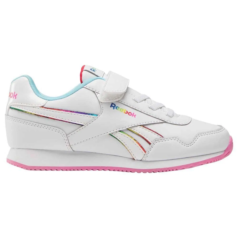 Детские кроссовки для девочек с закрытым носком Royal Cl Jog 3.0 1v Reebok, Red Vector — фото 2