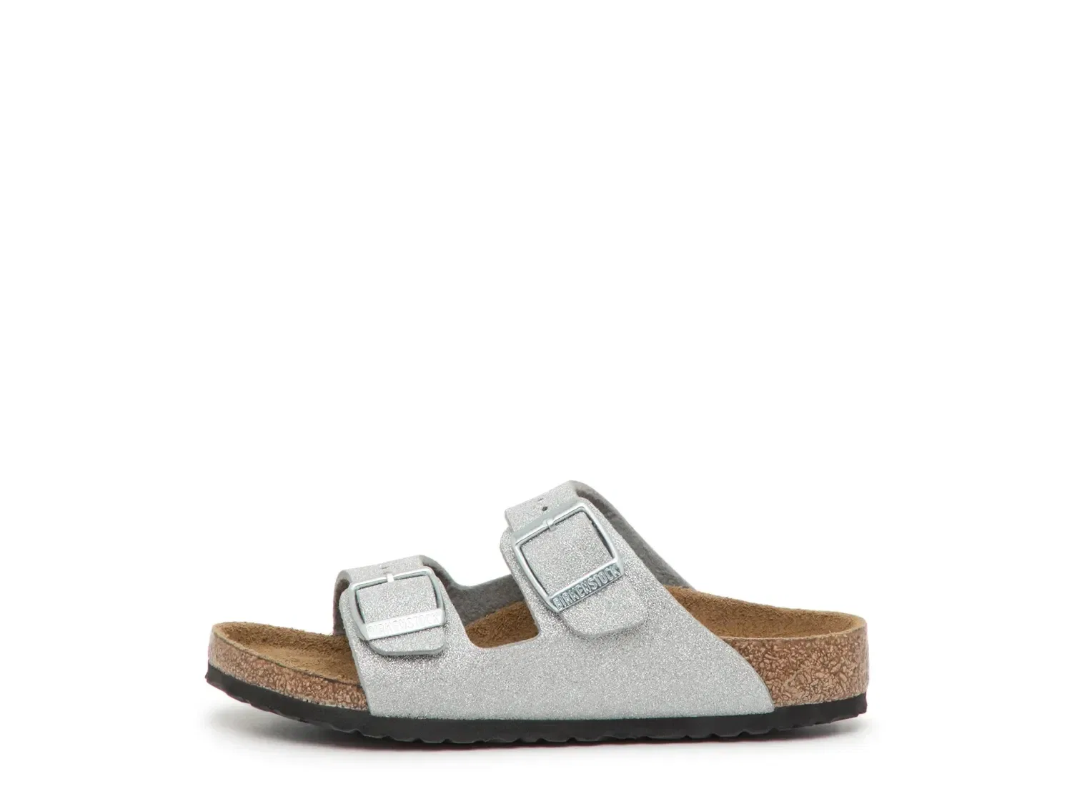 Сандалии Arizona с блестками, Birkenstock, серебристый металлик — фото 3