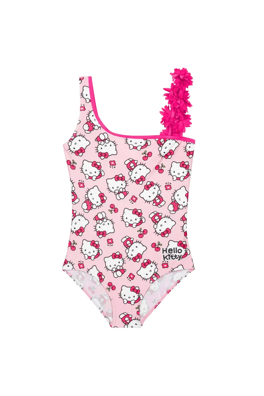 Детский слитный купальник Hello Kitty, Pink