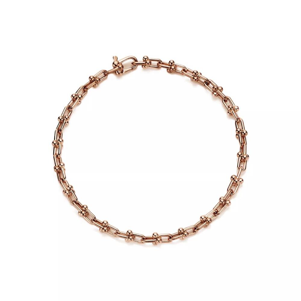 

Браслет Tiffany & Co. Micro Link, розовое золото