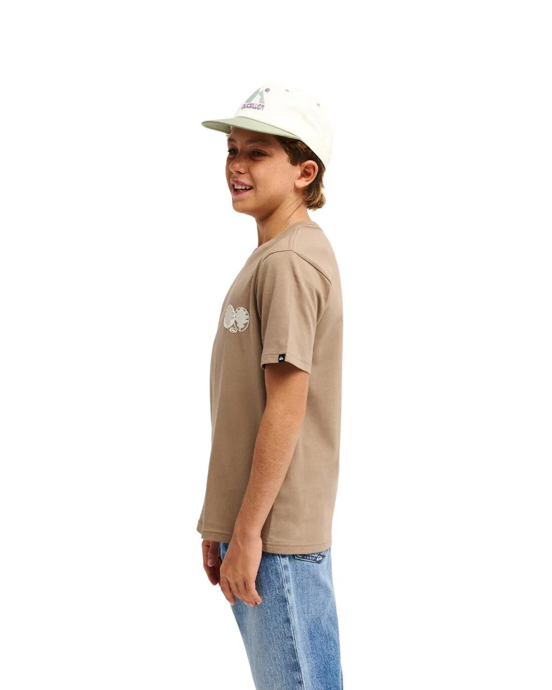 Детская футболка с принтом BALANCE Quiksilver, Braun — фото 3