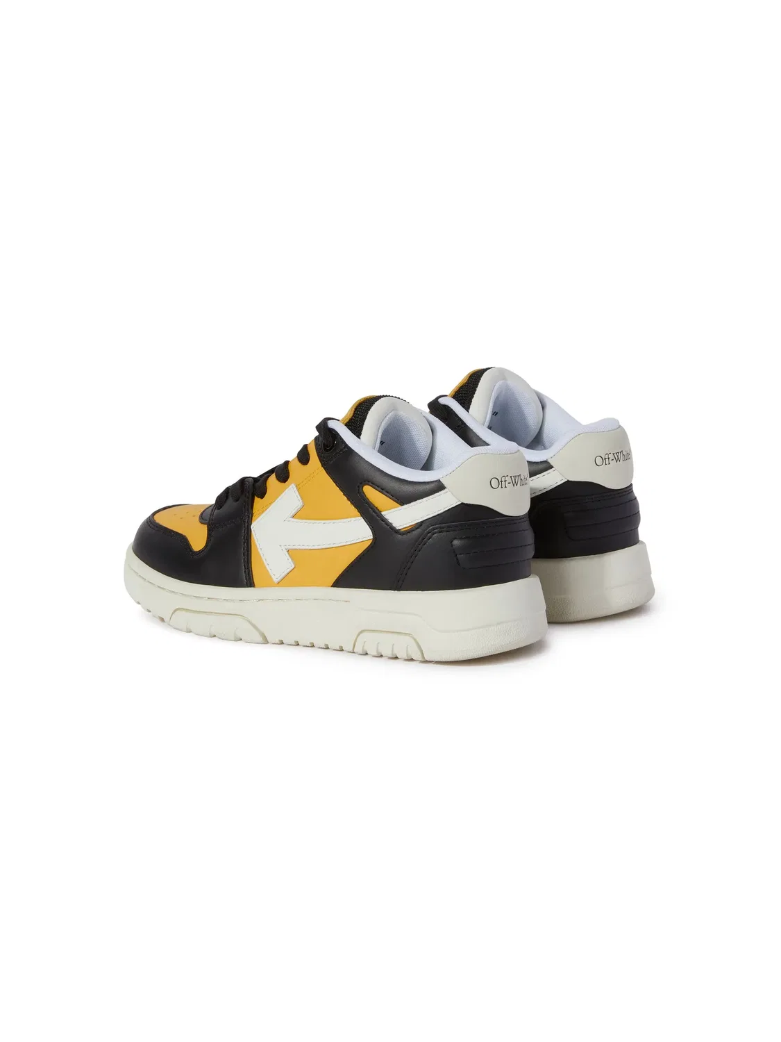 Кроссовки Out Of Office OFF-WHITE, желтый — фото 3