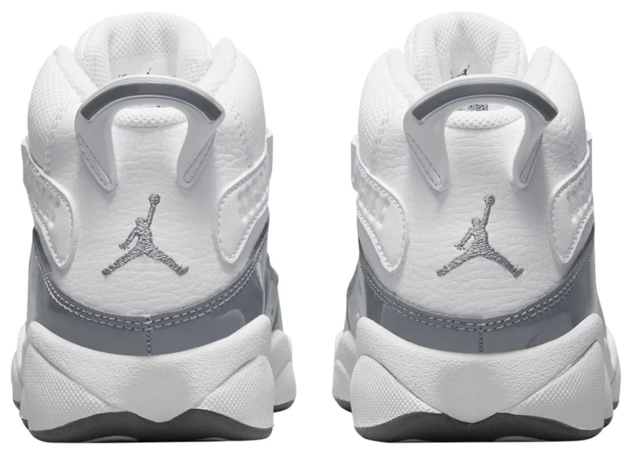 Кроссовки для мальчиков 6 Rings Jordan, цвет White/Cool Grey/White — фото 3