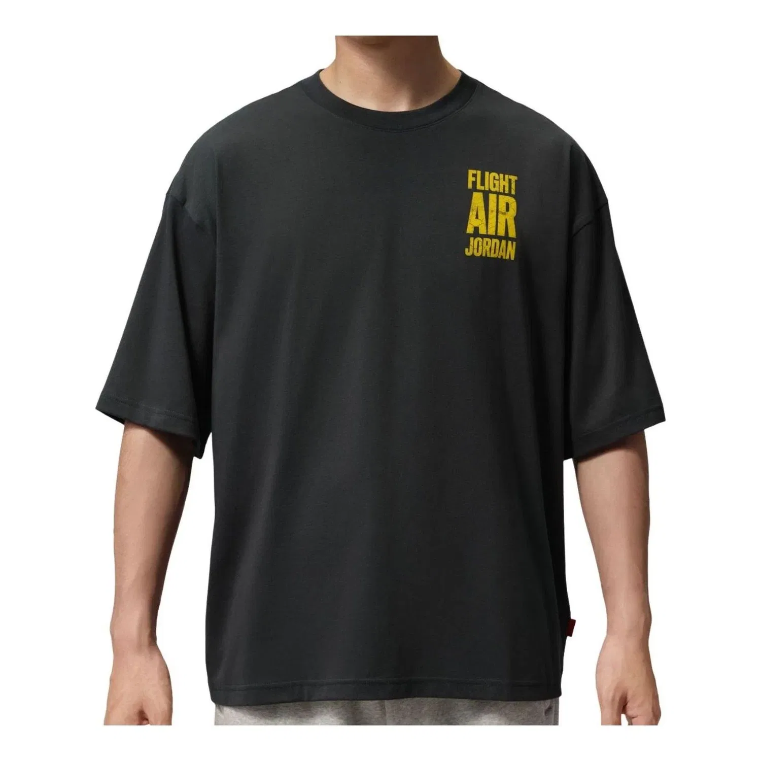 Мужская футболка с коротким рукавом Jordan Flight T-Shirt Off Noir, черный