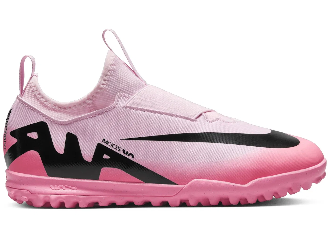 Детские бутсы Nike Mercurial Vapor 15 Academy TF, Pink Foam Black