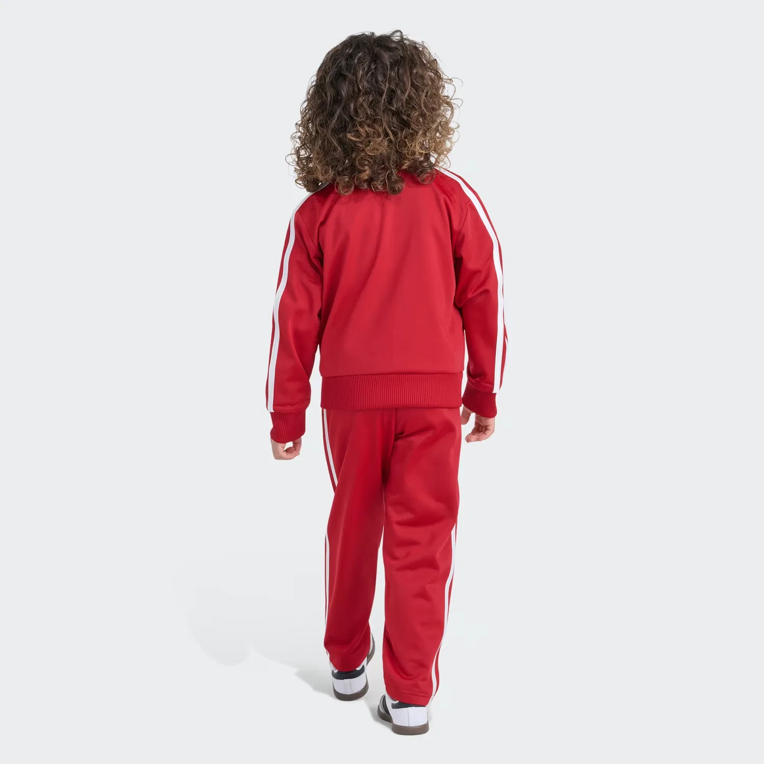 Детский спортивный костюм с длинным рукавом, куртка и штаны firebird Adidas Originals, team victory red — фото 2