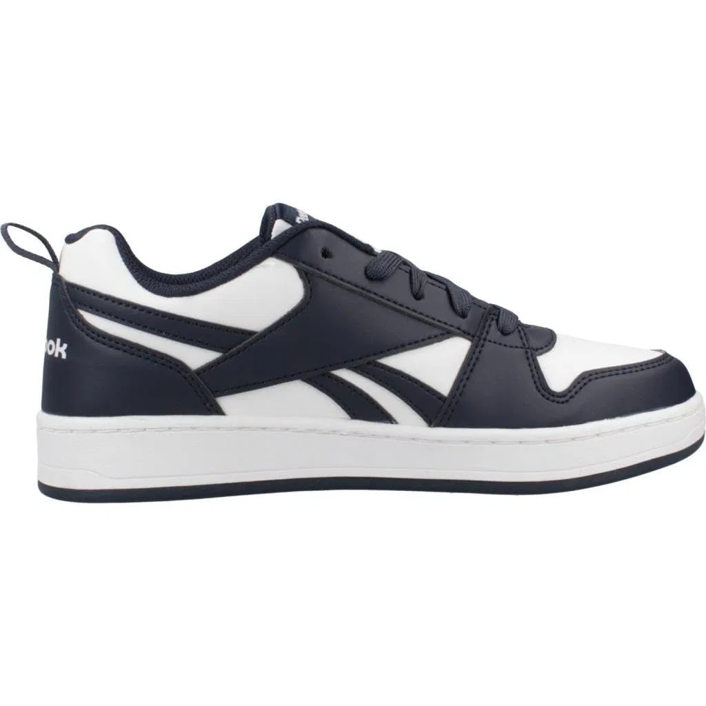 Детские кроссовки для мальчиков с минималистичным дизайном Reebok Royal Prime 2.0 Reebok, Ftwrwhite Vectornavy — фото 4