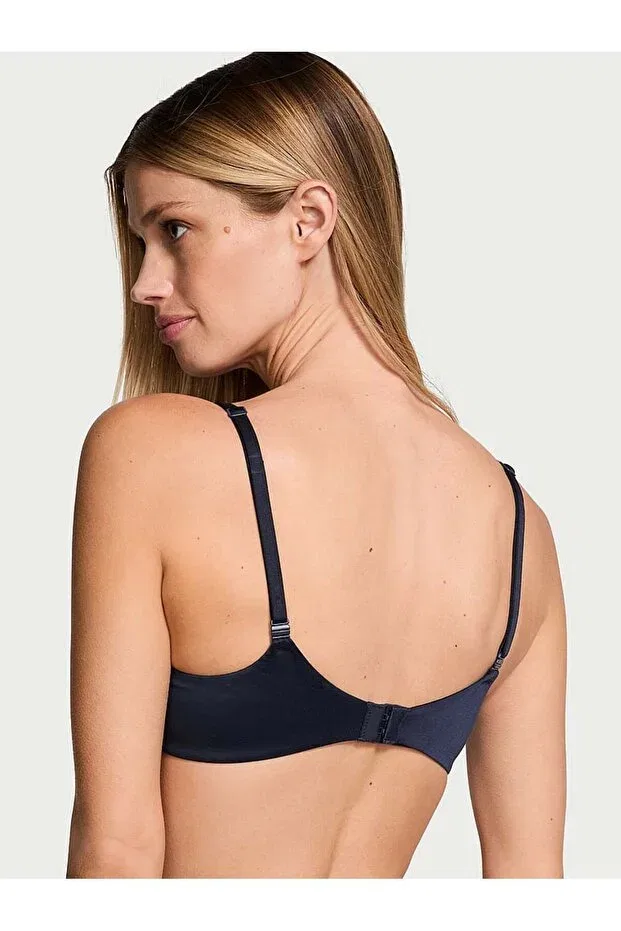 Женский бюстгальтер с пуш-ап с геометрическим принтом Balen Victoria'S Secret, Light Navy Blue — фото 3