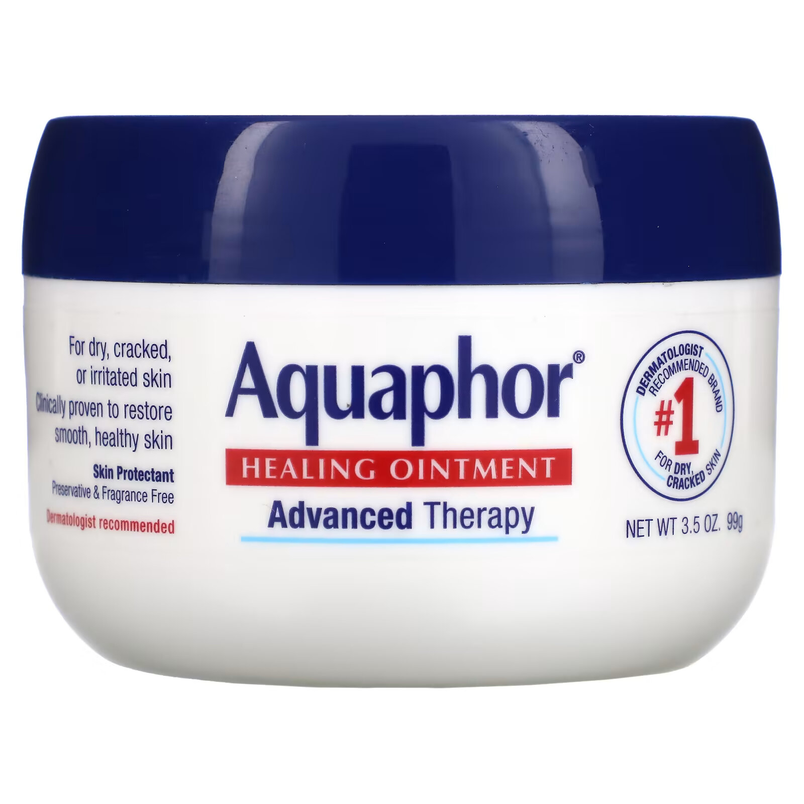 Aquaphor, Целебная мазь, защитное средство для кожи, 99 г (3,5 унции) - фото