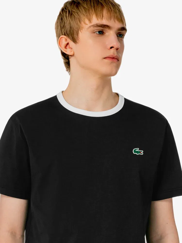 Футболка с принтом TH769E LACOSTE, Black — фото 2