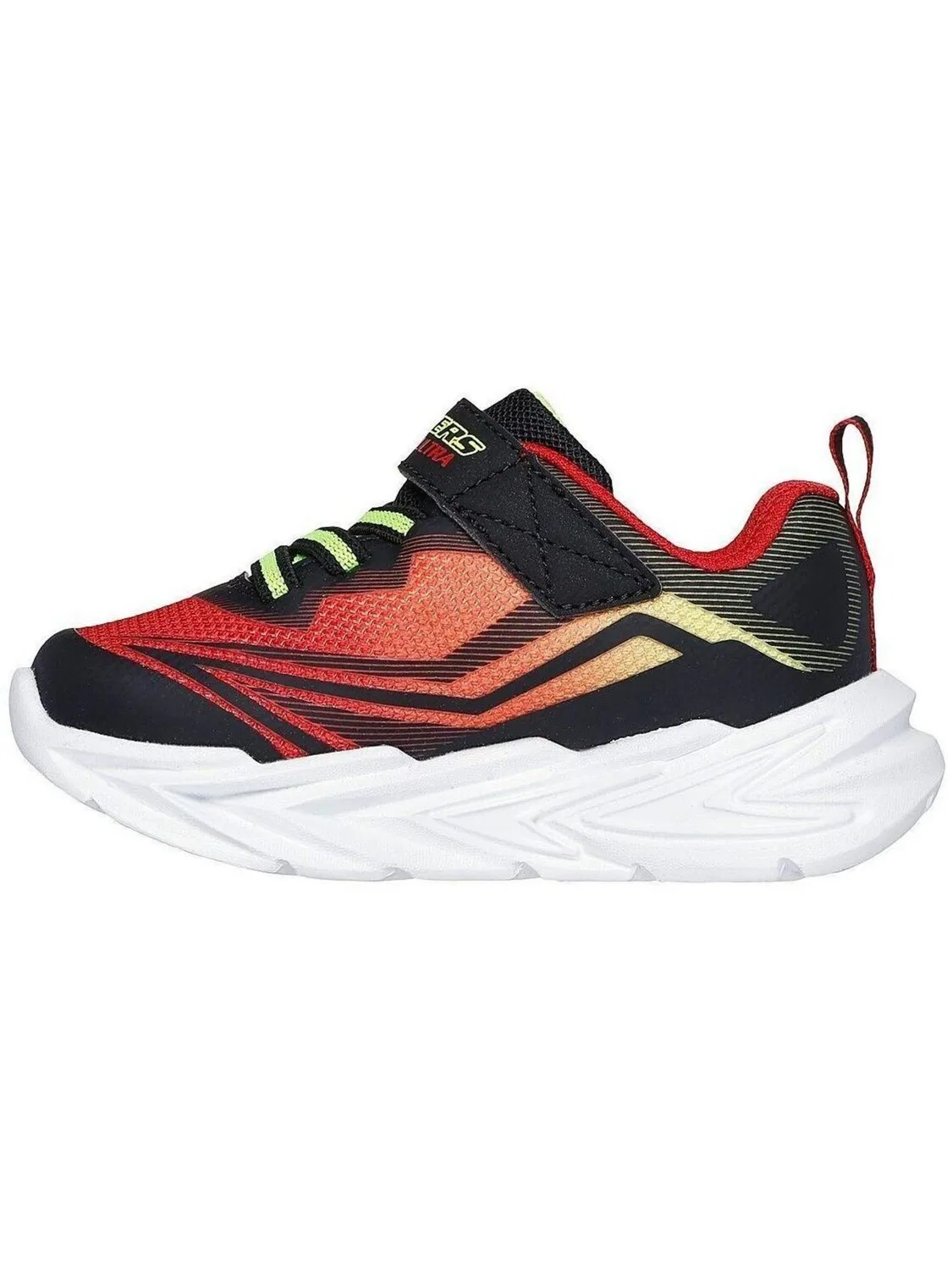 Спортивные кроссовки Skechers S Lights-flex-glow красного цвета — фото 4