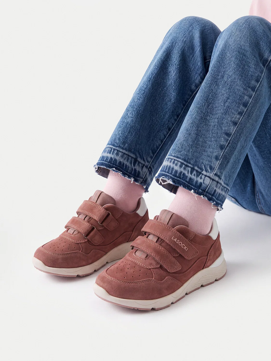Кроссовки для девочки Lasocki Young, темно-розовый