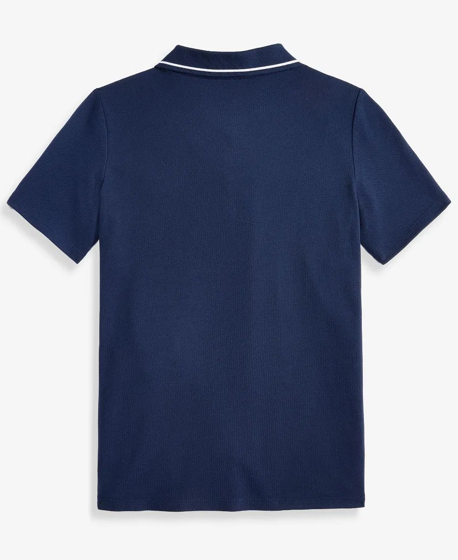 Детское поло из пике с эмблемой бейсбола Epic Threads, Navy Nautical — фото 3