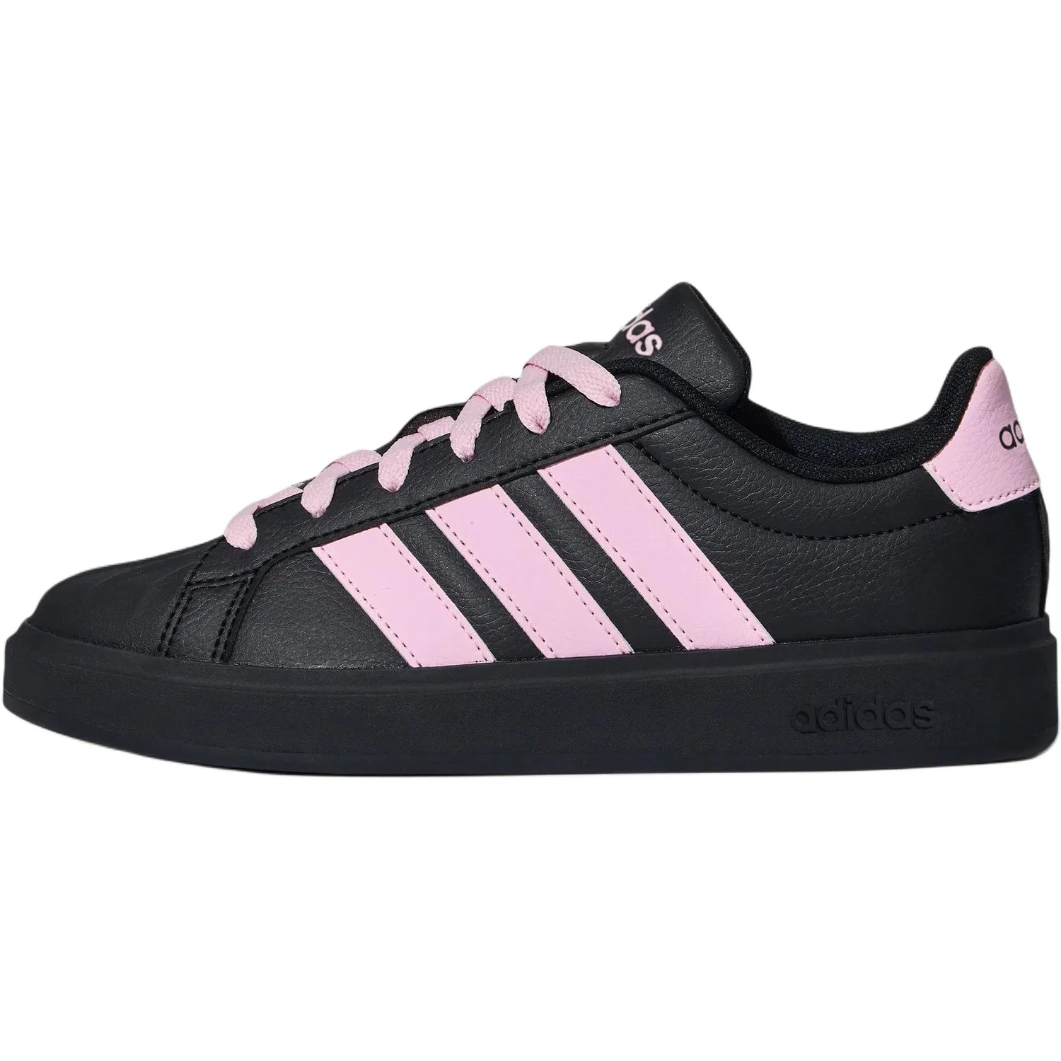 Детские кроссовки для скейтбординга STREETTALK Adidas, Black/Clear Pink