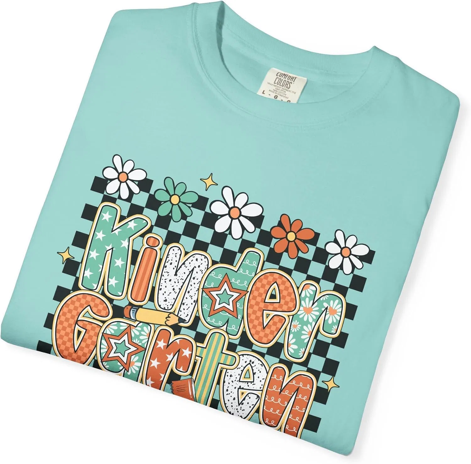 Футболка с круглым вырезом Comfort Colors 1717, Chalky Mint — фото 2
