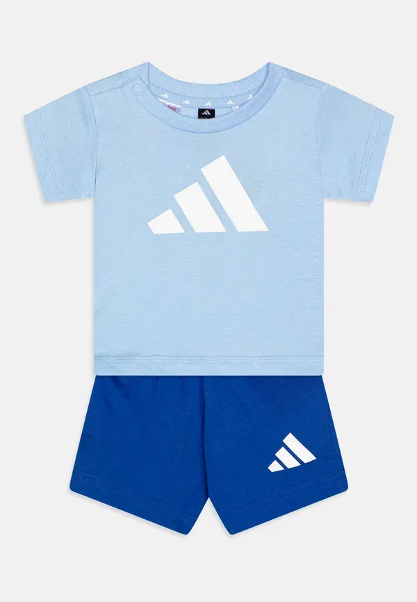 Комплект спортивной одежды Essentials для младенцев (унисекс) - спортивные шорты Adidas Performance, белый
