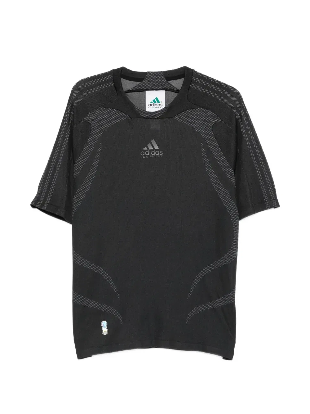 Футболка с логотипом EQT Adidas, черный