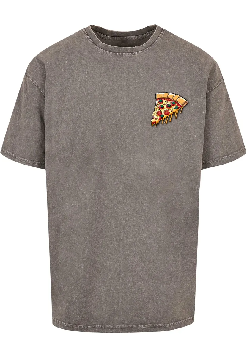 

Футболка Merchcode "Мужская футболка Merchcode Pizza Comic Acid Washed Oversized ", цвет Asphalt